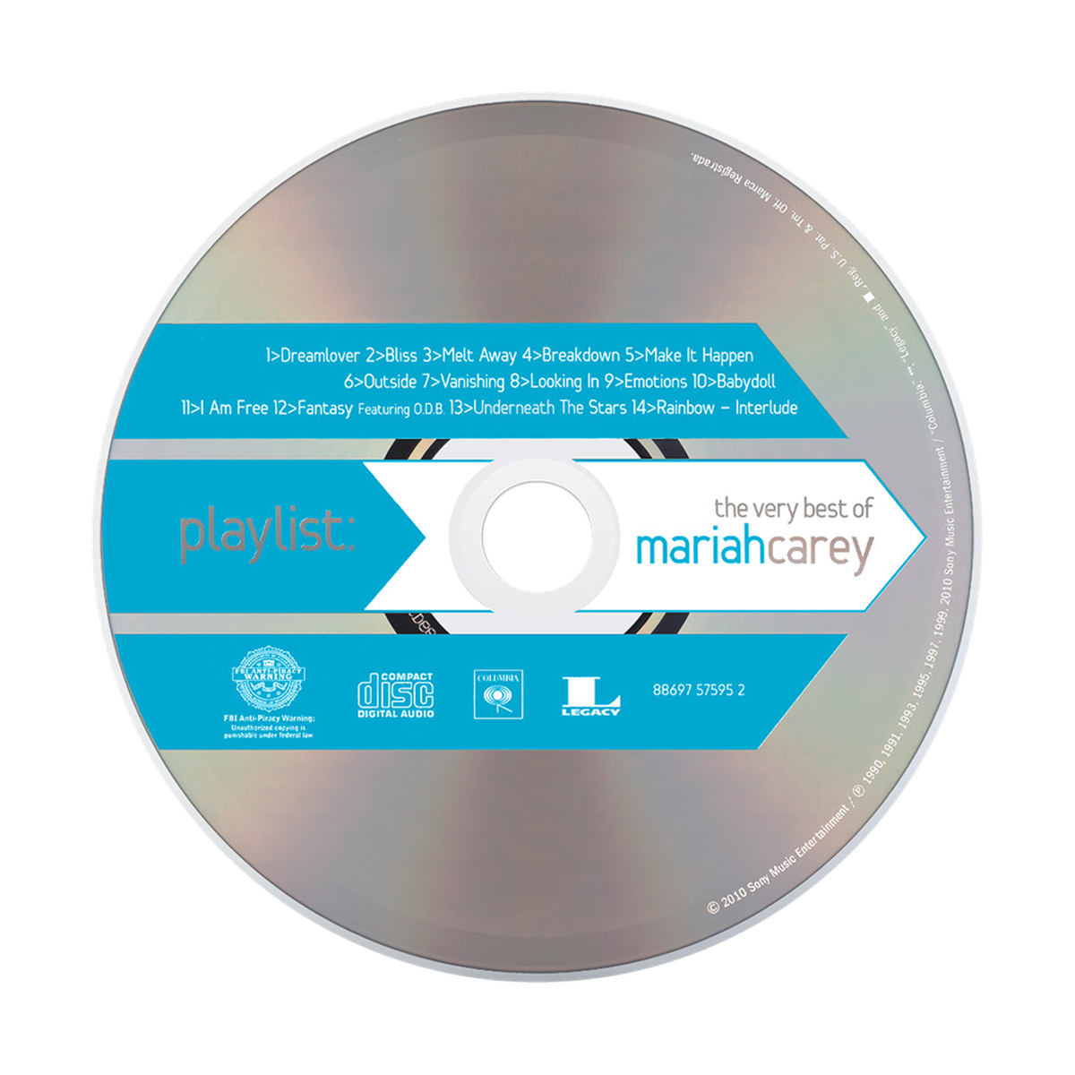 Playlist: The Very Best of Mariah Carey CD