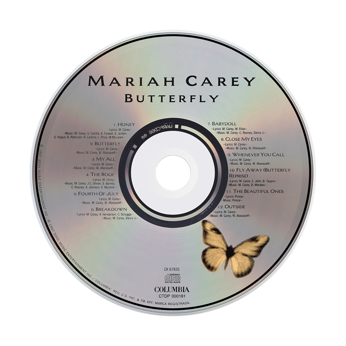 Butterfly CD