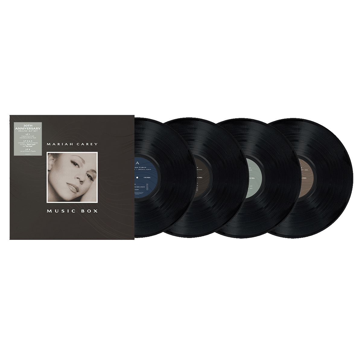 Music Box (30th Anniversary Expanded) - Vinyl 4LP – Mariah Carey Shop