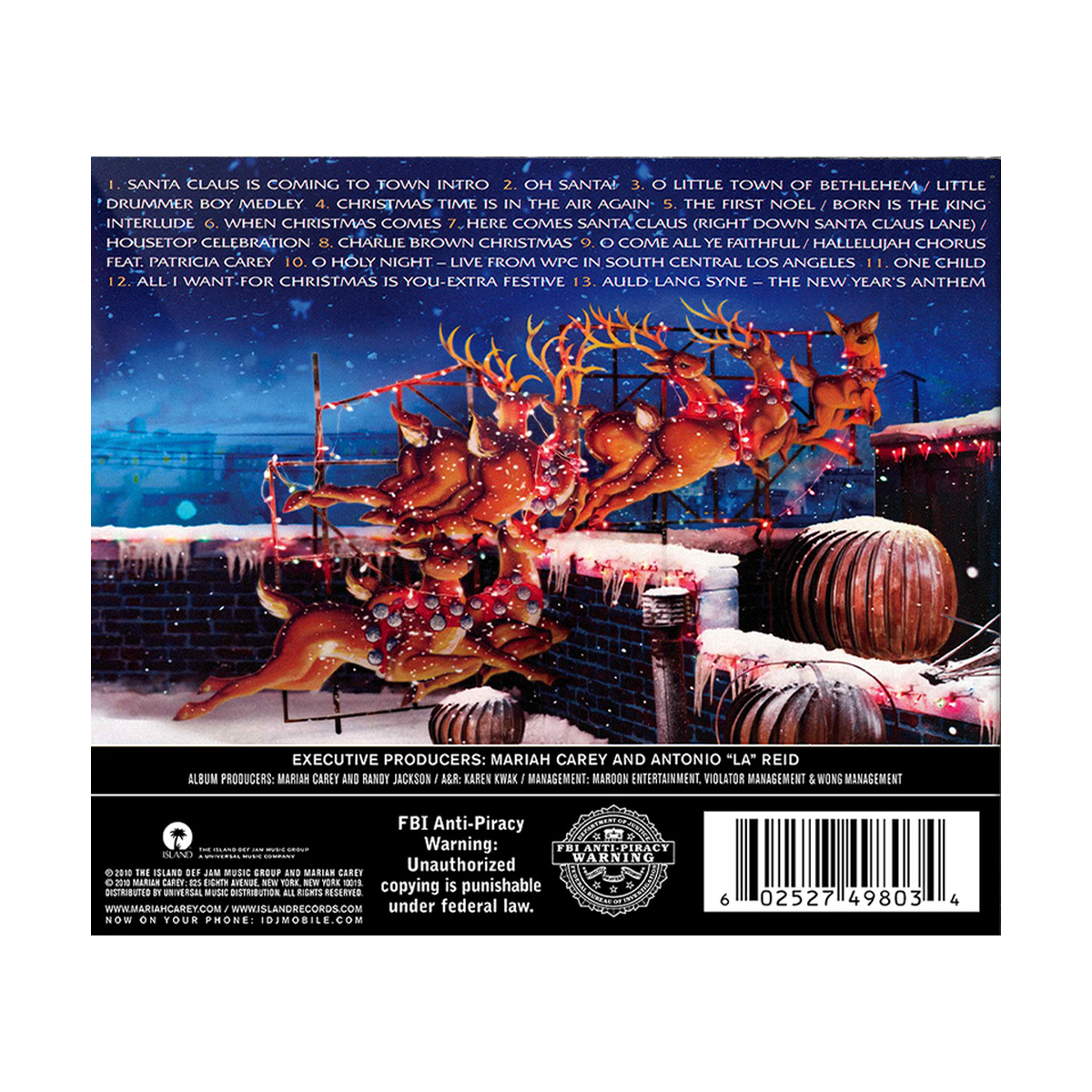 Merry Christmas II You CD