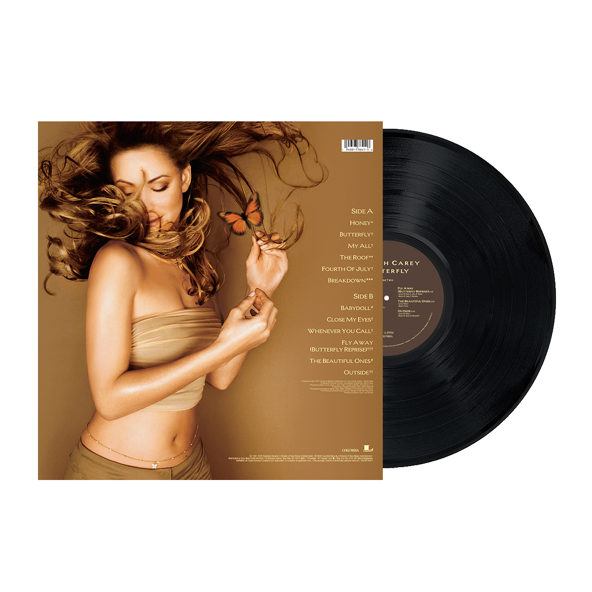 Butterfly - Vinyl LP – Mariah Carey Shop