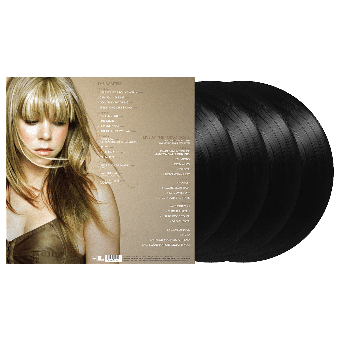 The Rarities - Vinyl 4LP – Mariah Carey Shop