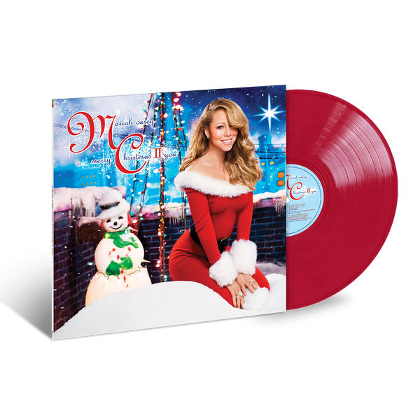 MERRY CHRISTMAS II YOU - Vinyl LP (RED) – Mariah Carey Shop
